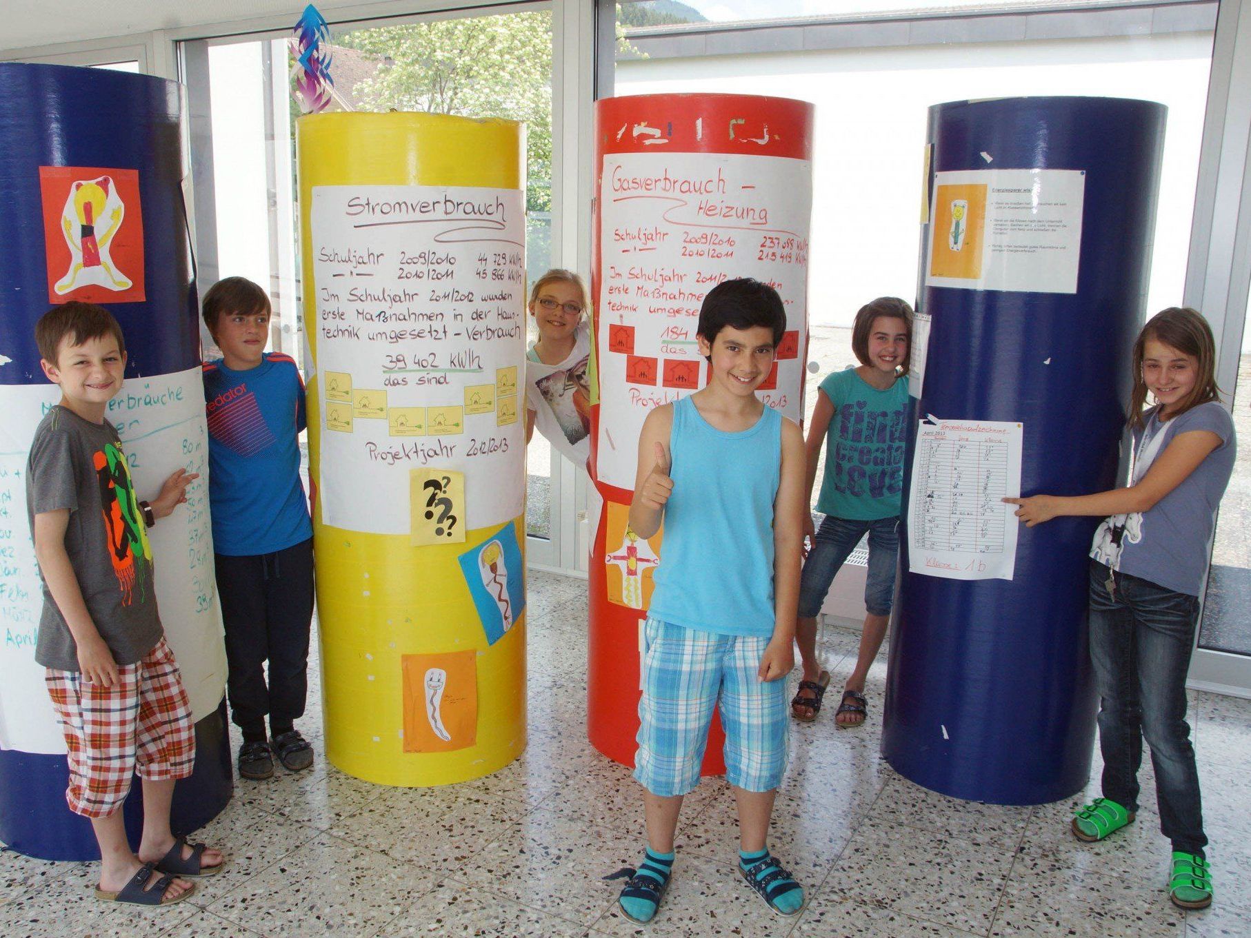 Die Volksschüler aus Bludesch haben sich intensiv mit dem Energiesparen auseinandergesetzt. Die Volksschüler aus Bludesch haben sich intensiv mit dem Energiesparen auseinandergesetzt.