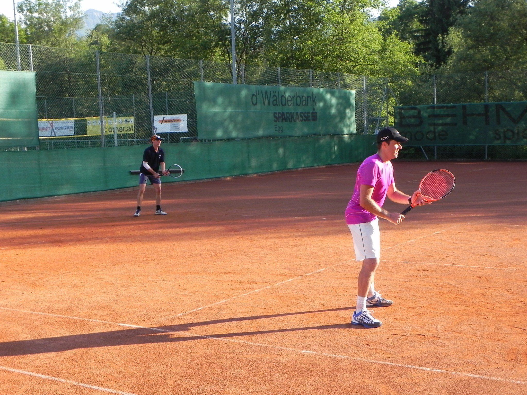 Helmut Fuetsch und Hannes Larch im Finalspiel BWM 2012 Helmut Fuetsch und Hannes Larch im Finalspiel BWM 2012