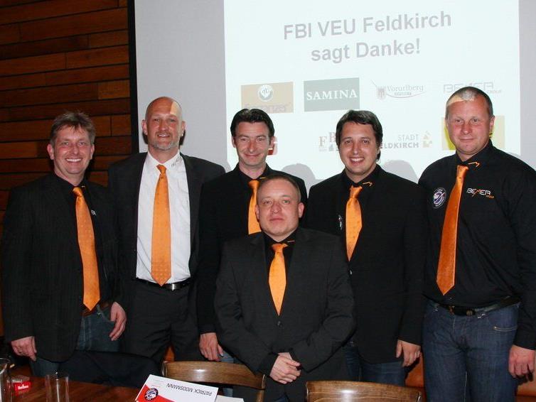 Der Vorstand der VEU Feldkirch freut sich auf viele Fans, die eine Saisonkarte erwerben.