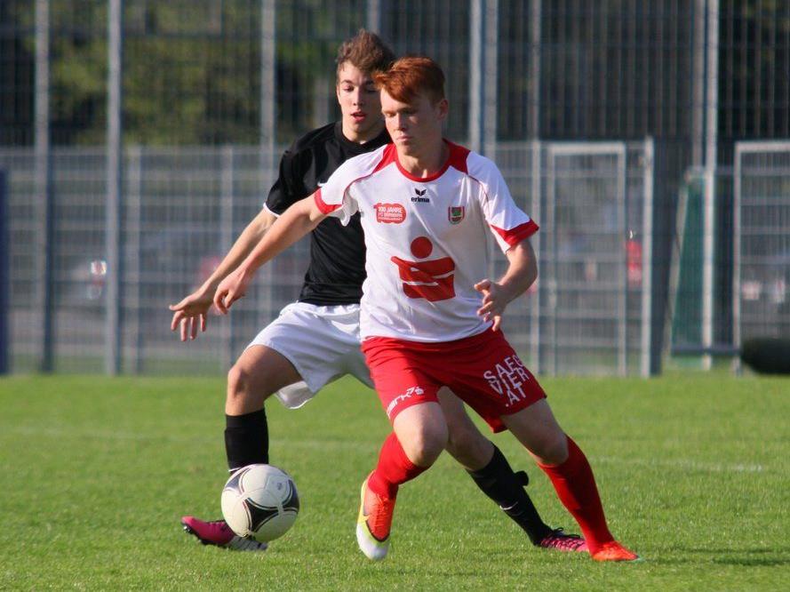 Dornbirn-U-17-Spieler Philipp Stoss will mit seinen Kollegen den Landesmeistertitel holen