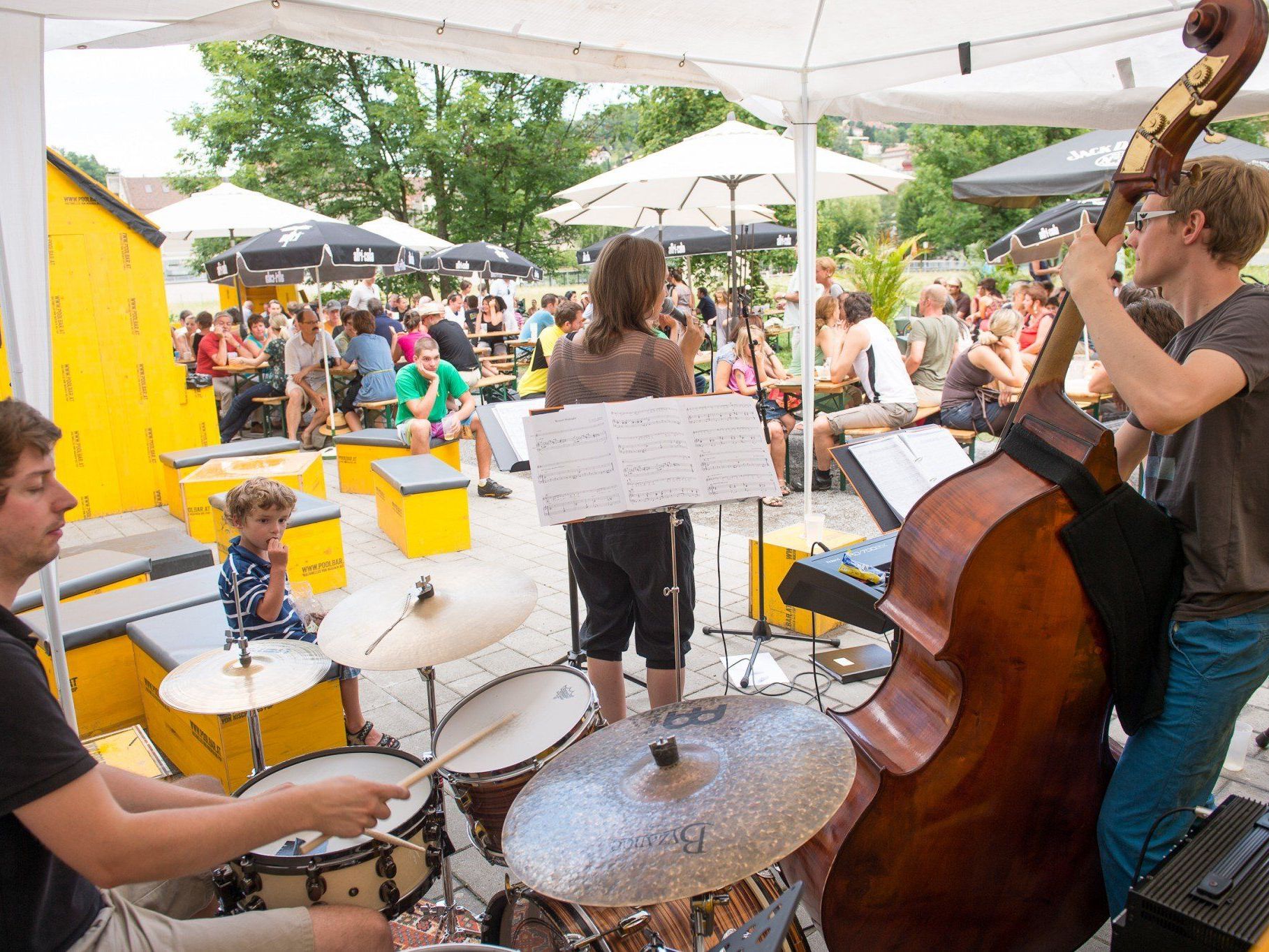 Jeden Sonntag vormittags: Der Jazzbrunch. Jeden Sonntag vormittags: Der Jazzbrunch.