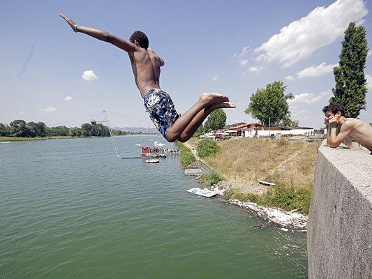 Baden in der Neuen Donau ist besonders beliebt - derzeit aber leider nicht möglich Baden in der Neuen Donau ist besonders beliebt - derzeit aber leider nicht möglich