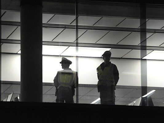 Die Polizei ist am Flughafen Schwechat immer präsent Die Polizei ist am Flughafen Schwechat immer präsent
