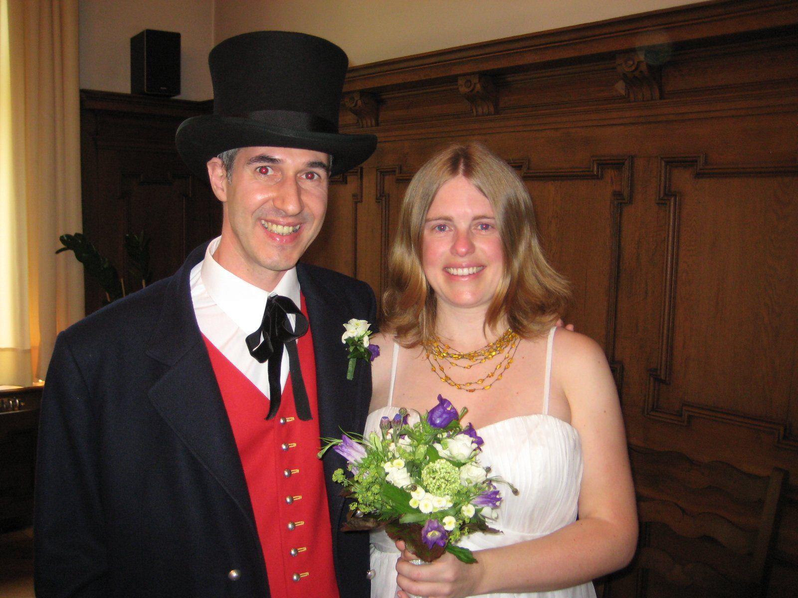 Rebekka Pretzl und Oliver Schreiber haben geheiratet.