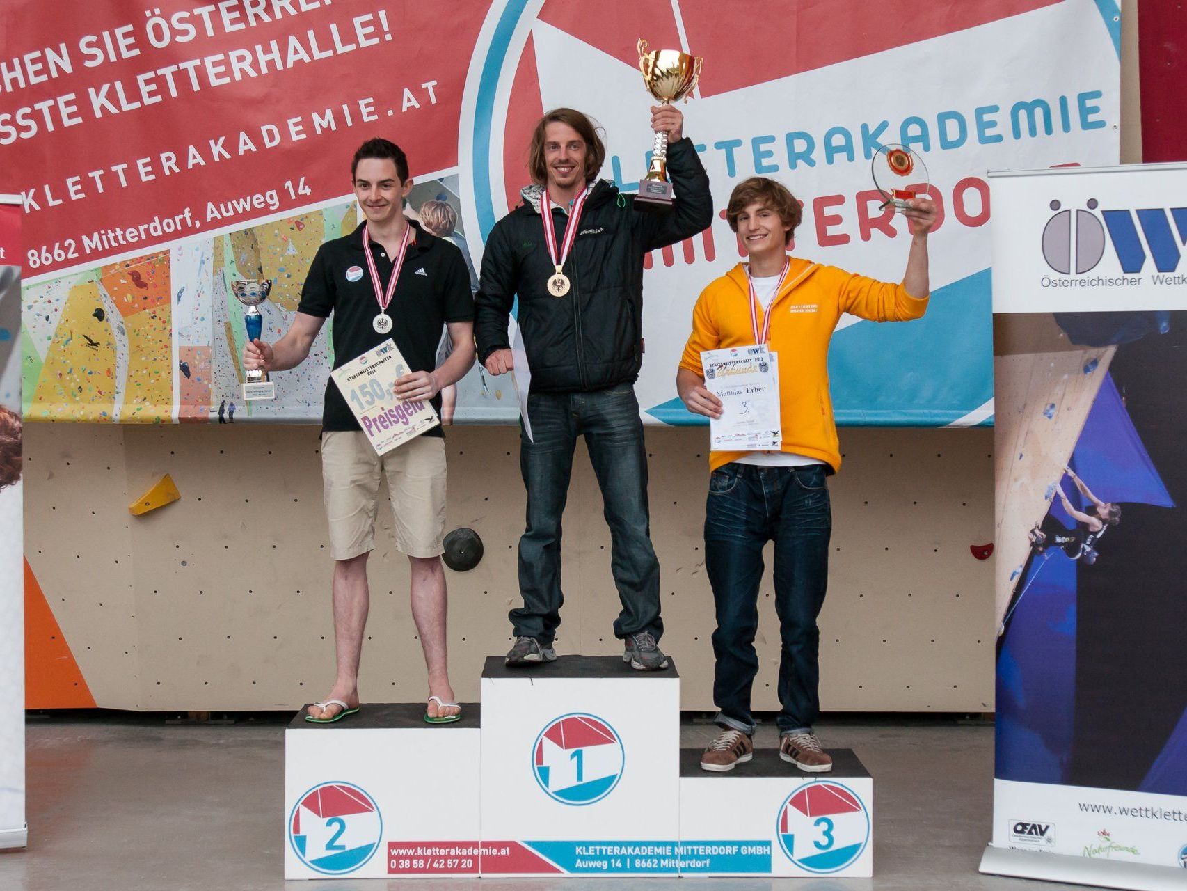 Gold für den Hohenemser Mark Amann, der Dornbirner Lukas Köb wurde Vizestaatsmeister. Gold für den Hohenemser Mark Amann, der Dornbirner Lukas Köb wurde Vizestaatsmeister.