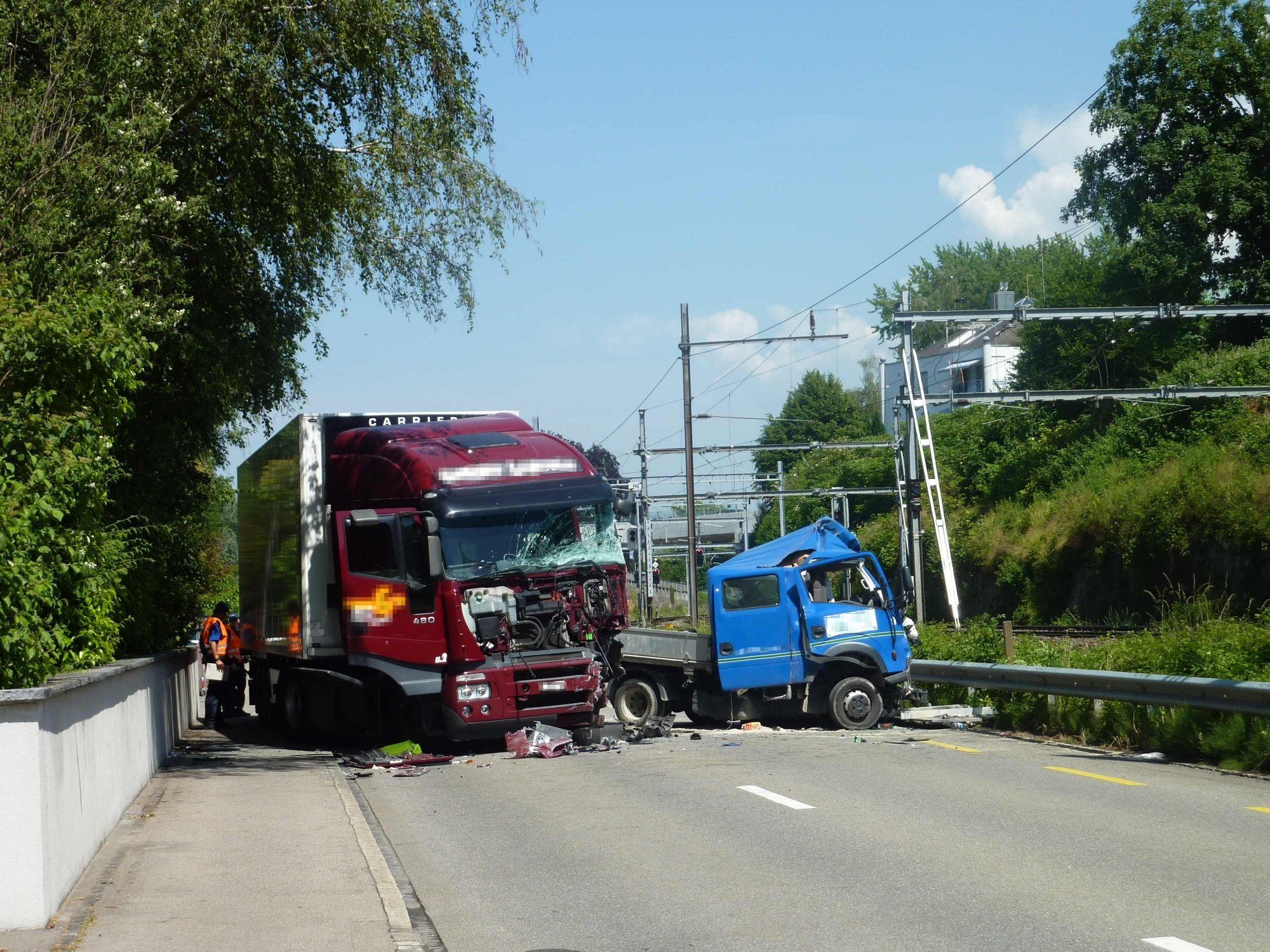 Schwerer Verkehrsunfall in Rorschacherberg fordert Todesopfer. Schwerer Verkehrsunfall in Rorschacherberg fordert Todesopfer.
