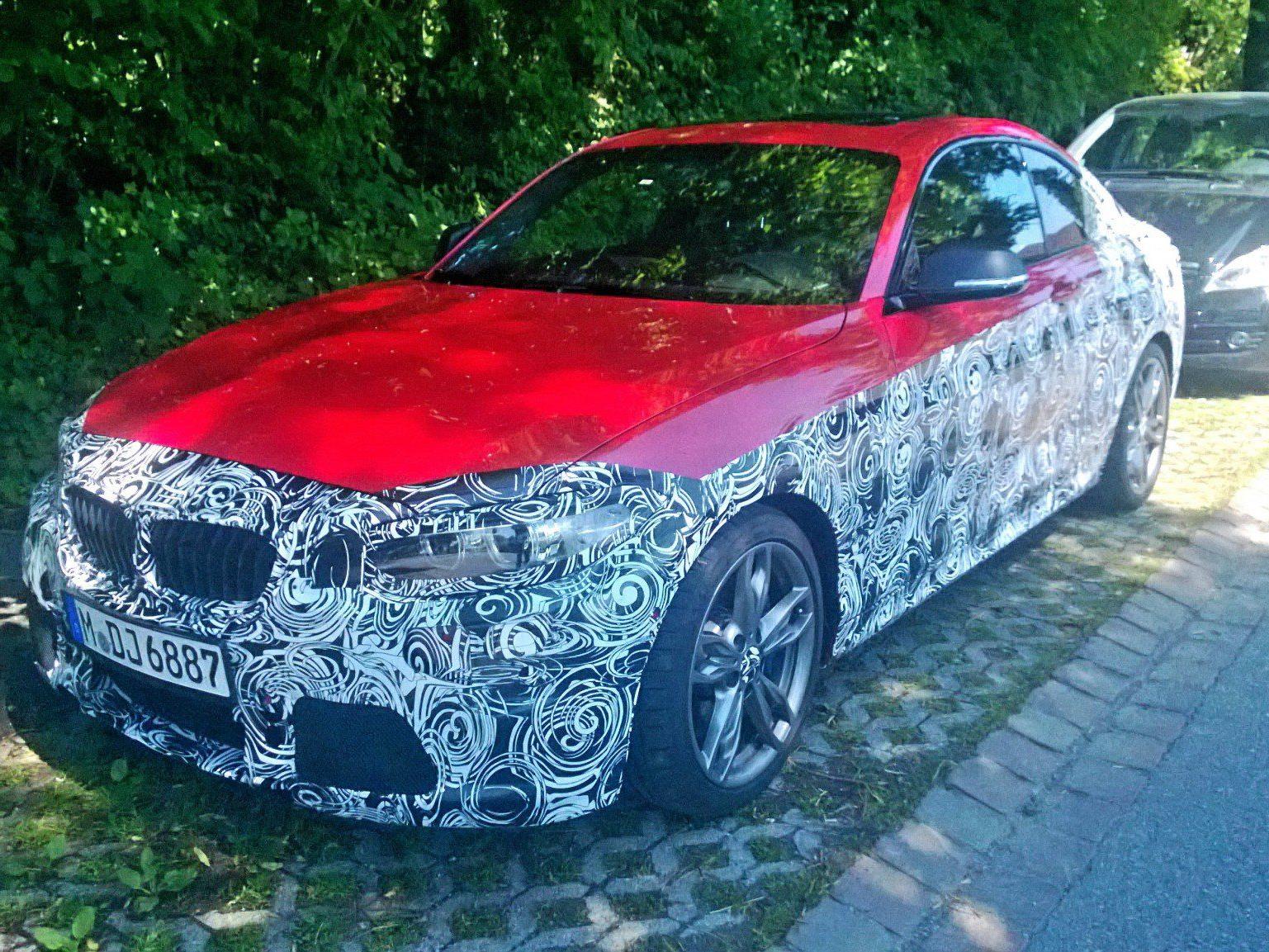 Erlkönig des BMW 4er Coupé
