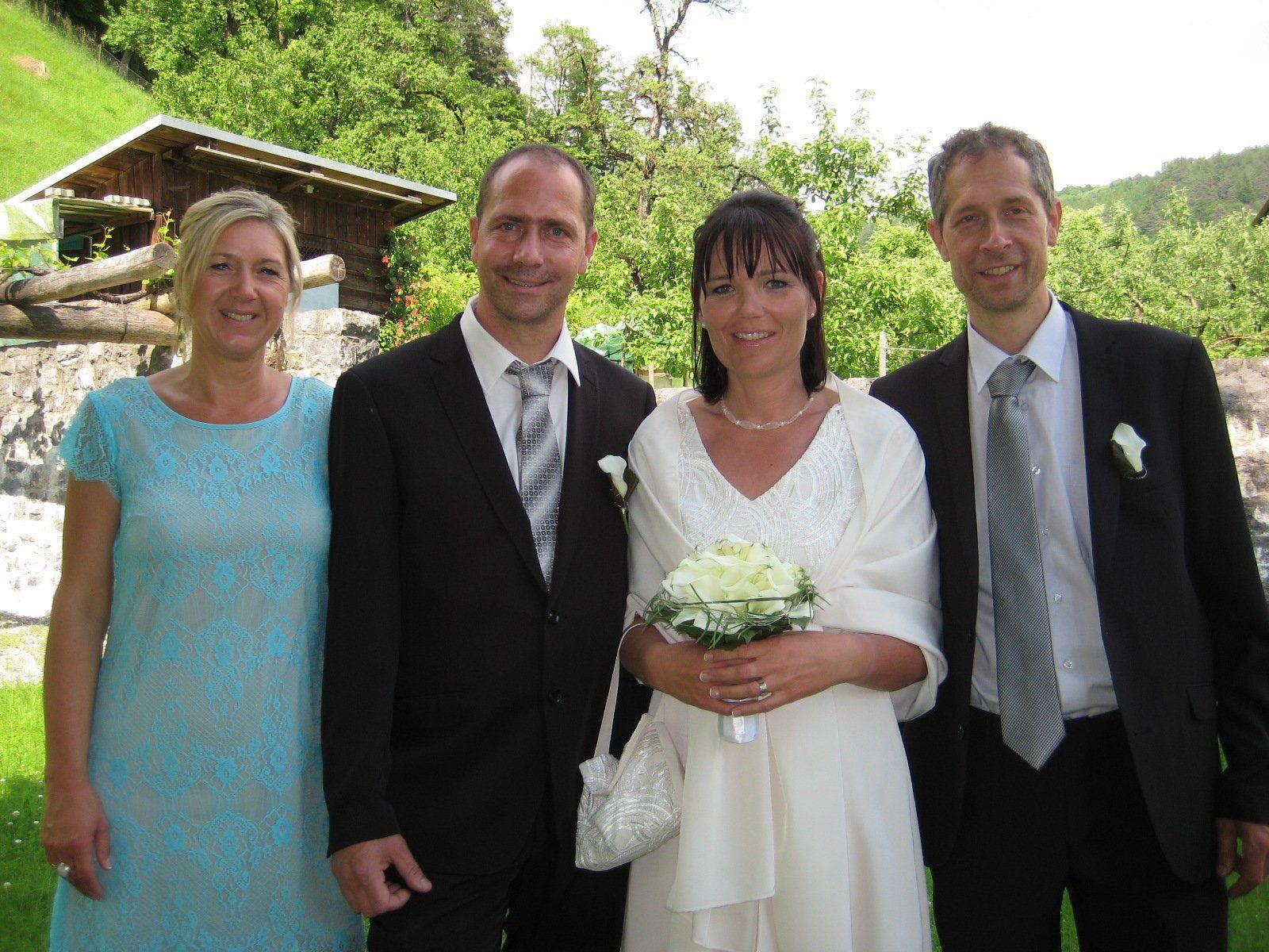 Michaela Lang und Johann Gröfler haben geheiratet.