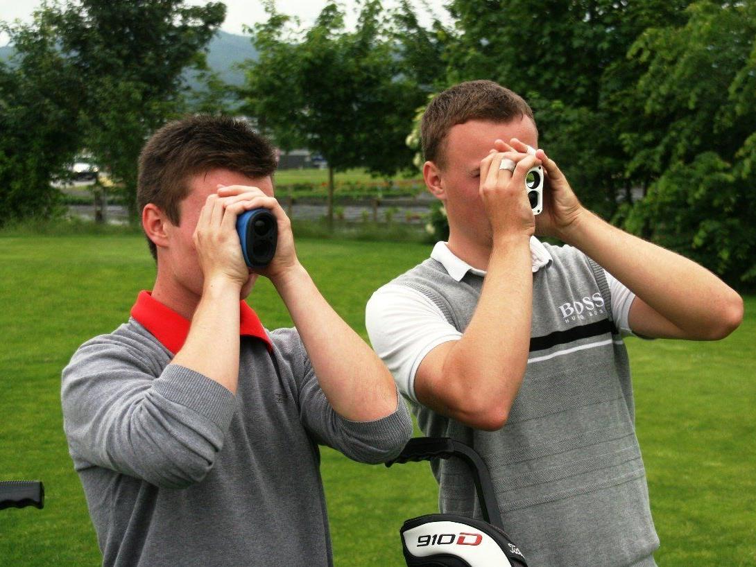 Lucas Hepberger und Olav Zanveld sind bei den nationalen Golfmeisterschaften mit von der Partie.