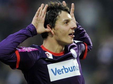 Philipp Hosiner könnte schon bald in der deutschen Bundesliga auflaufen. Philipp Hosiner könnte schon bald in der deutschen Bundesliga auflaufen.