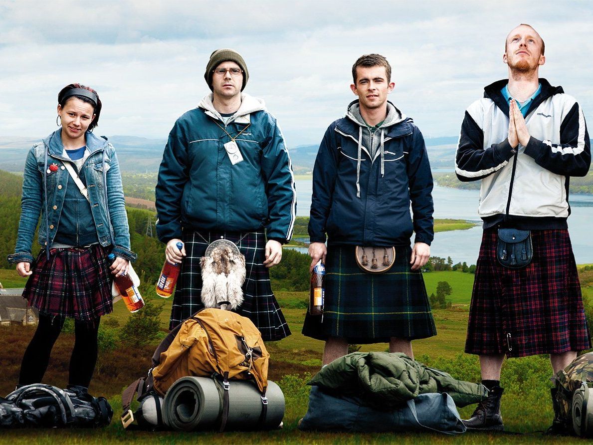 Schottische Filmnacht im Hanger. Schottische Filmnacht im Hanger.