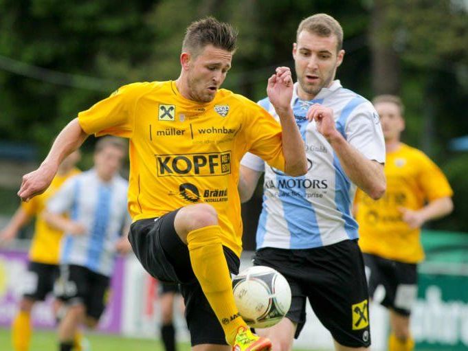 Altach Amateure-Stürmer Fabian Flatz will im Abschiedsspiel nochmals ins Schwarze treffen. Altach Amateure-Stürmer Fabian Flatz will im Abschiedsspiel nochmals ins Schwarze treffen.