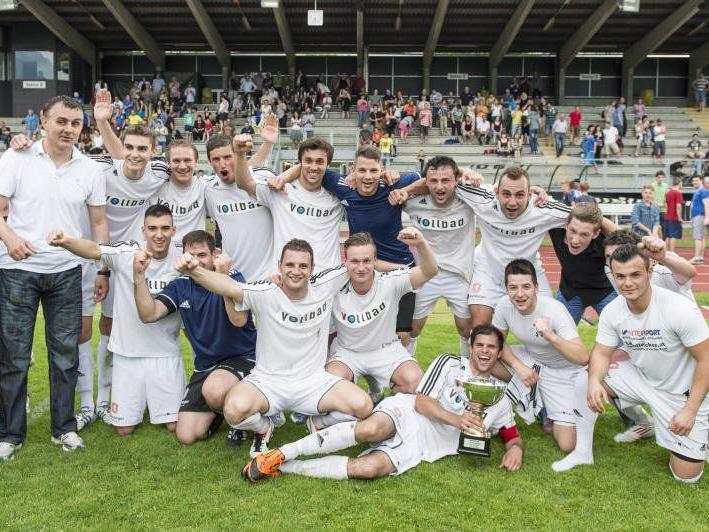 FC Götzis wurde Meister der 1. Landesklasse und spielt ab Sommer wieder in der Landesliga.