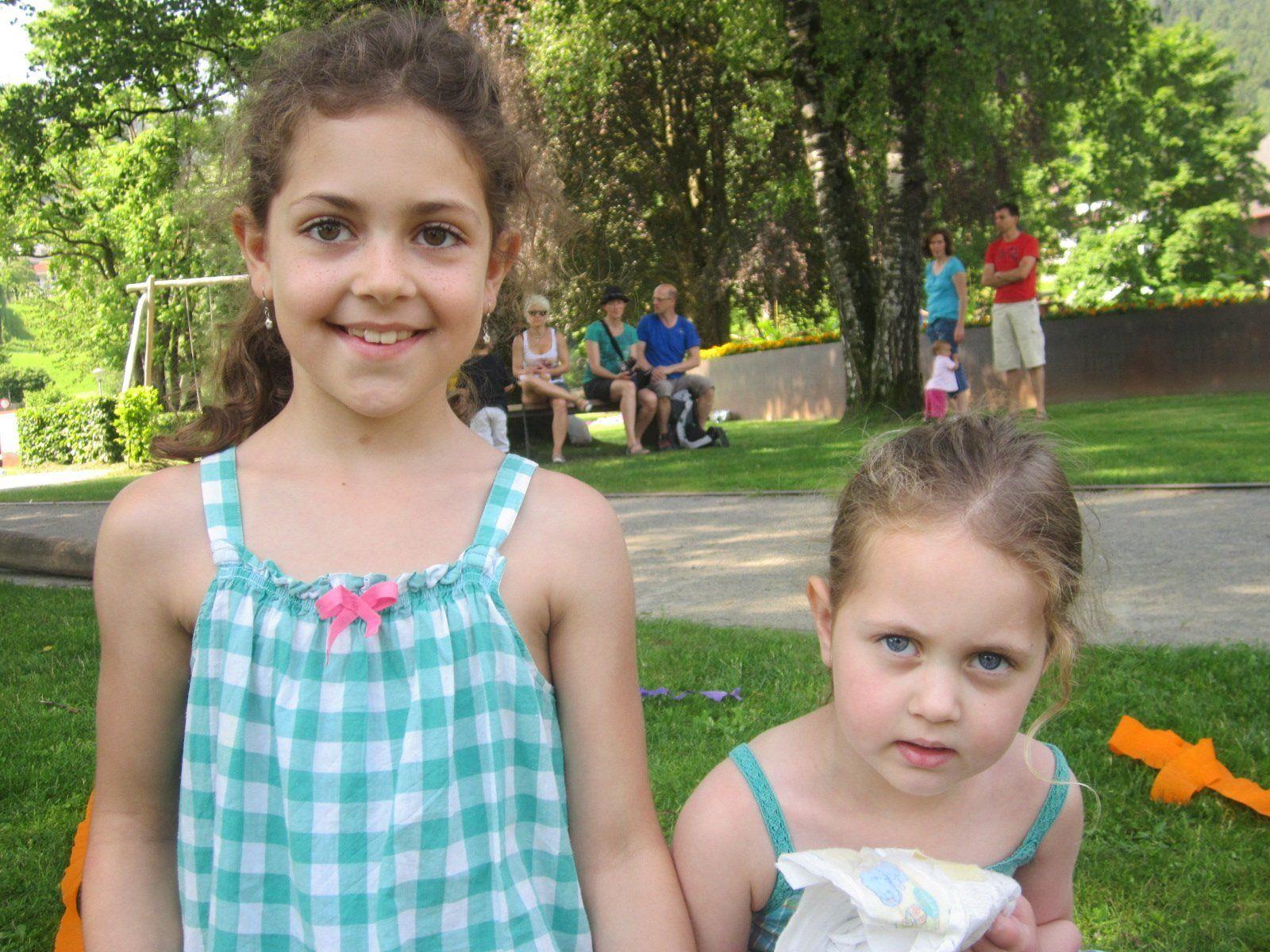 Emelie war mit ihrer Schwester Julia beim ersten Spieleland-Dienstag dabei