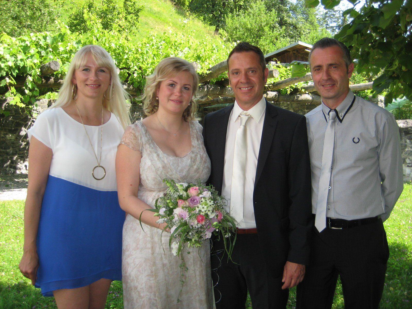 Sabine Smiczek und Dietmar Bolzon haben geheiratet.