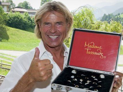 Hansi Hinterseer soll künftig als Wachsfigur in Wien zu sehen sein. Hansi Hinterseer soll künftig als Wachsfigur in Wien zu sehen sein.