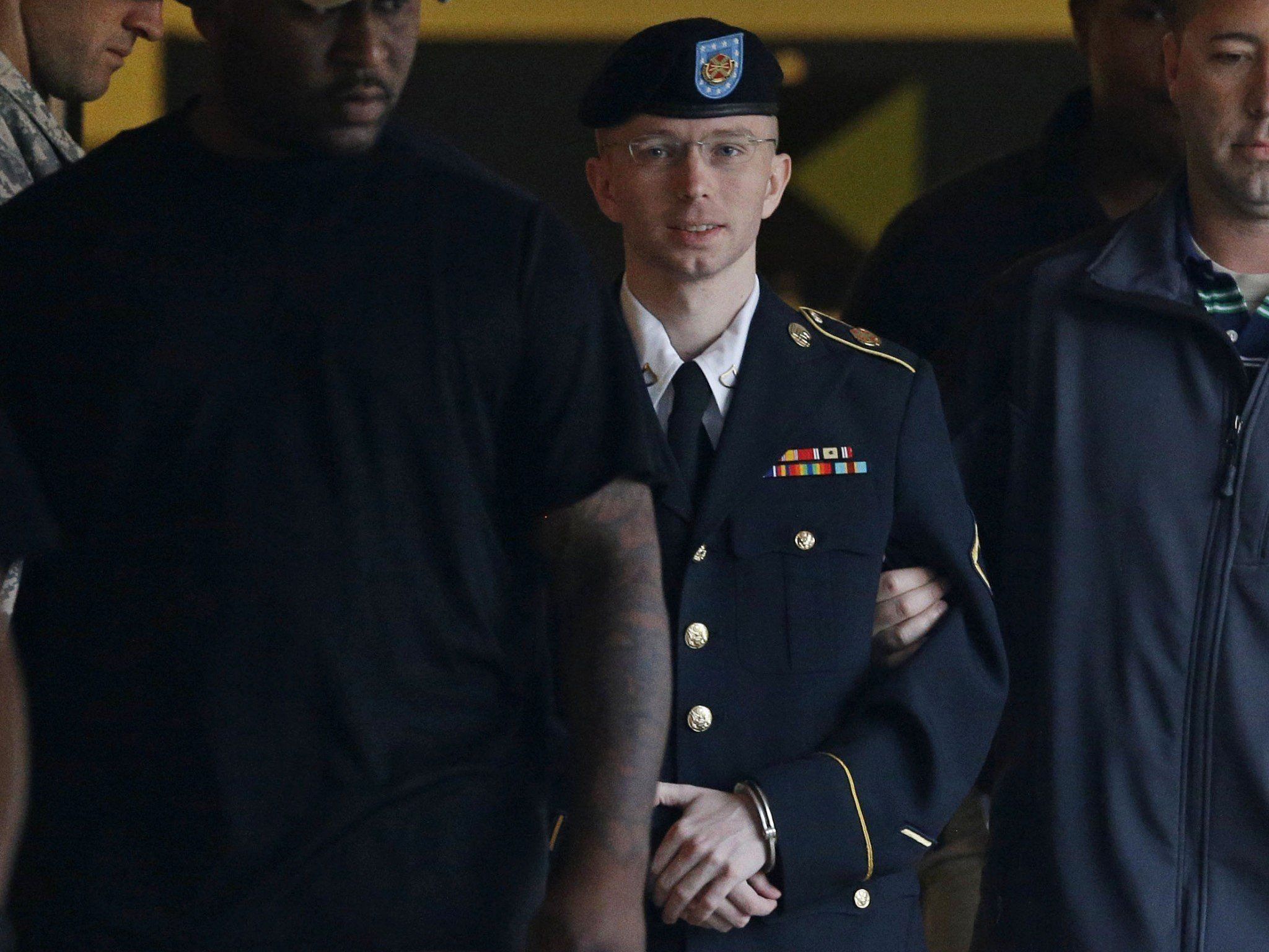 US-Obergefreiten droht damit keine Todesstrafe - Urteil von Militärgericht in Fort Meade. US-Obergefreiten droht damit keine Todesstrafe - Urteil von Militärgericht in Fort Meade.