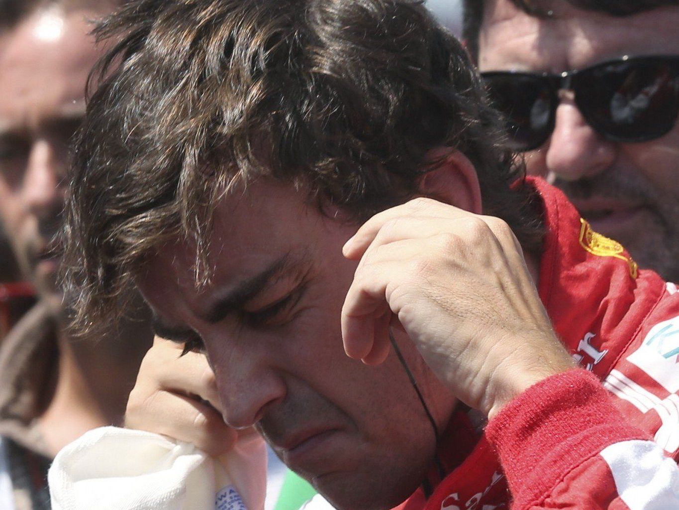 Rüge für Alonso. Rüge für Alonso.