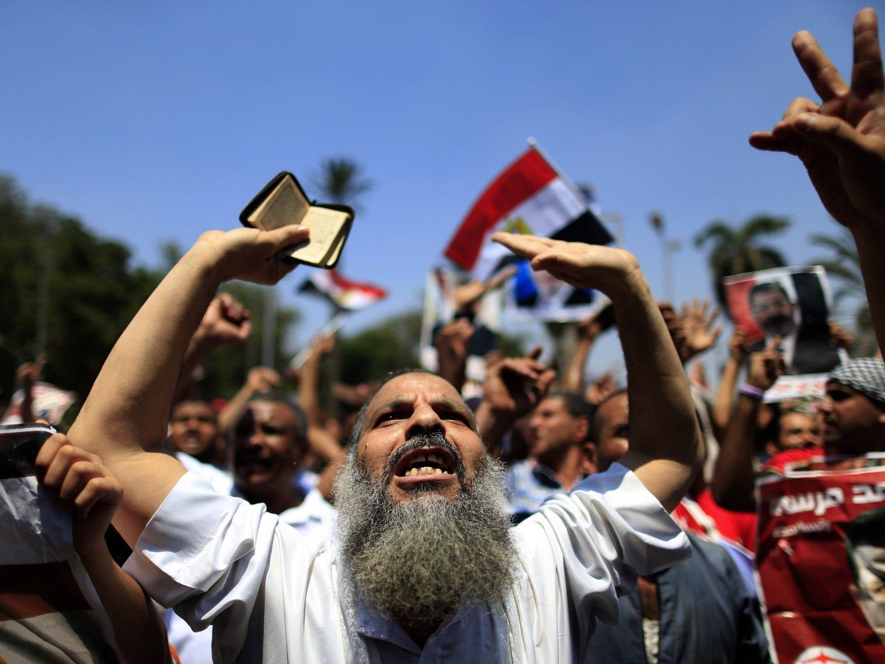 Opposition ruft zu Demonstrationen auf - AU suspendiert Mitliedschaft Ägyptens.