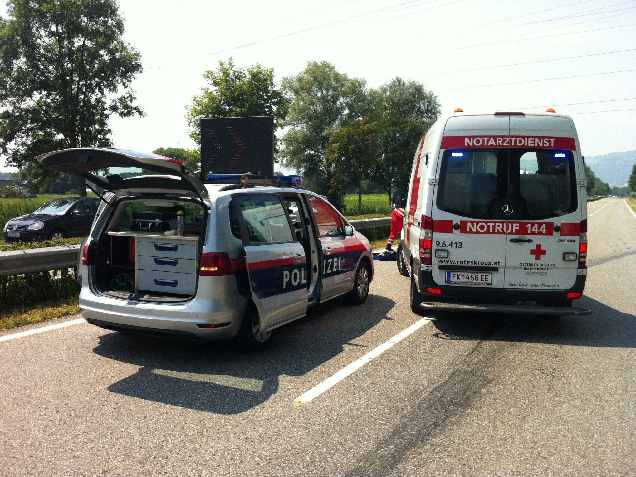 Für den Motorradfahrer kam jede Hilfe zu spät. Für den Motorradfahrer kam jede Hilfe zu spät.