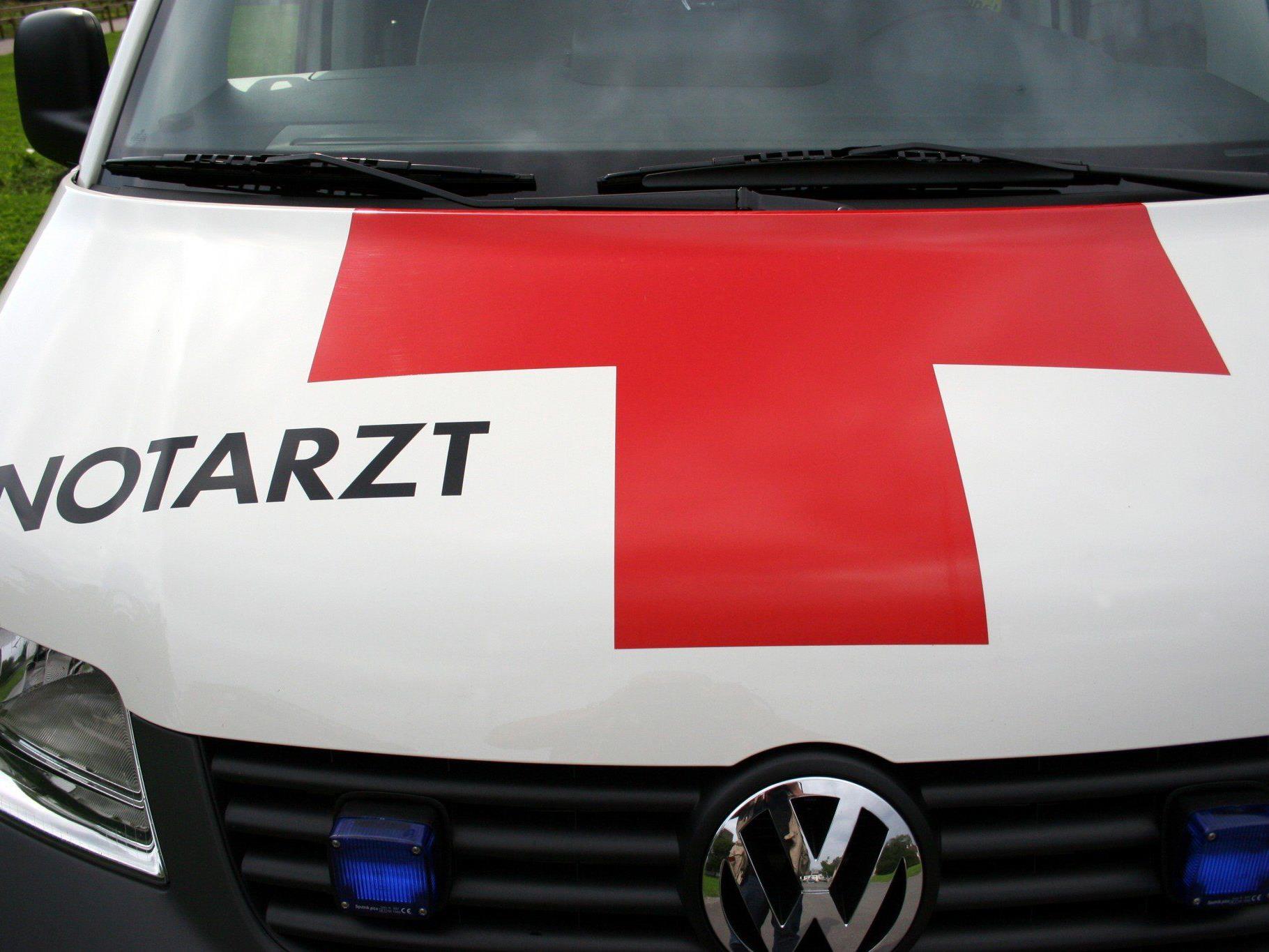 Vorarlberger bei Arbeitsunfall verletzt.