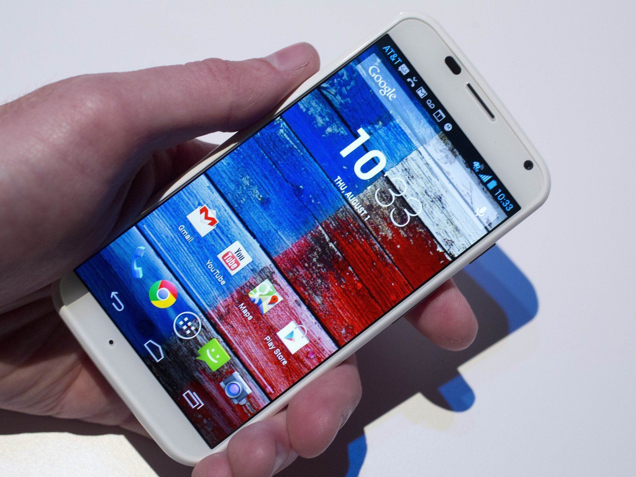 Das neue Moto X von Google soll nun mit Samsung und Apple konkurieren. Das neue Moto X von Google soll nun mit Samsung und Apple konkurieren.