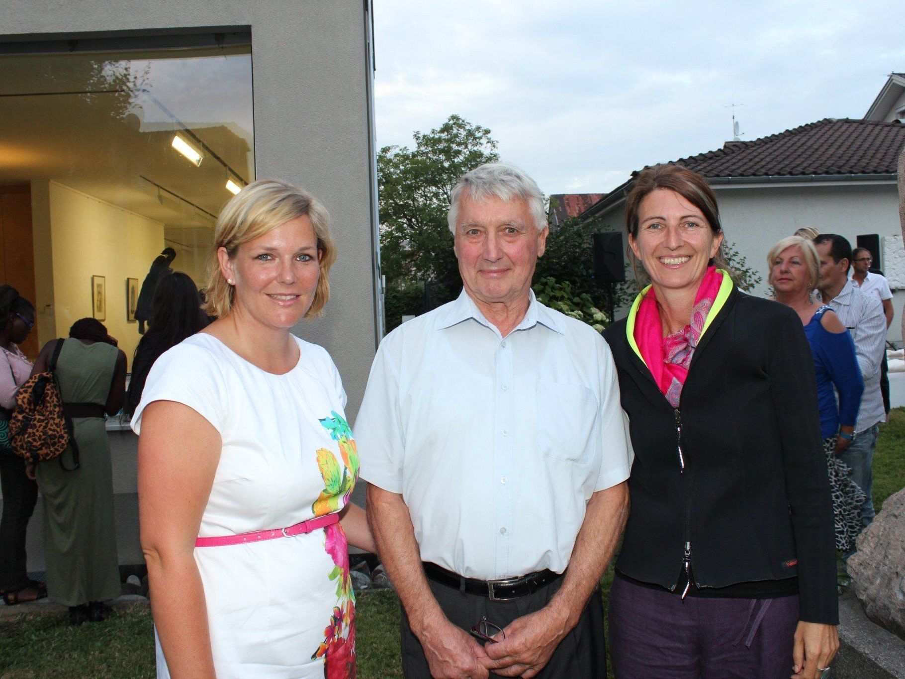 Rafaela Berger, Alwin Rohner und Daniela Egger. Rafaela Berger, Alwin Rohner und Daniela Egger.