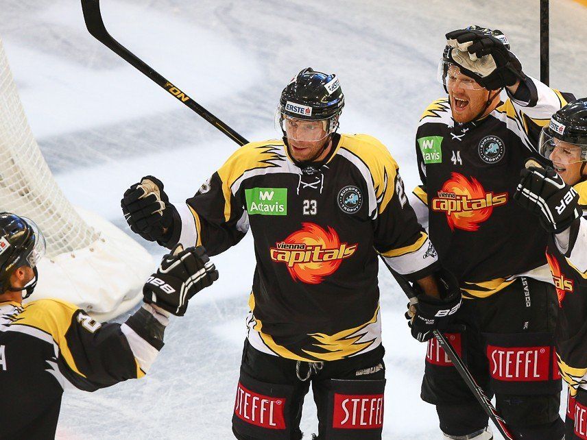 Die Capitals konnten sich gegen Slovan Bratislava durchsetzen. Die Capitals konnten sich gegen Slovan Bratislava durchsetzen.