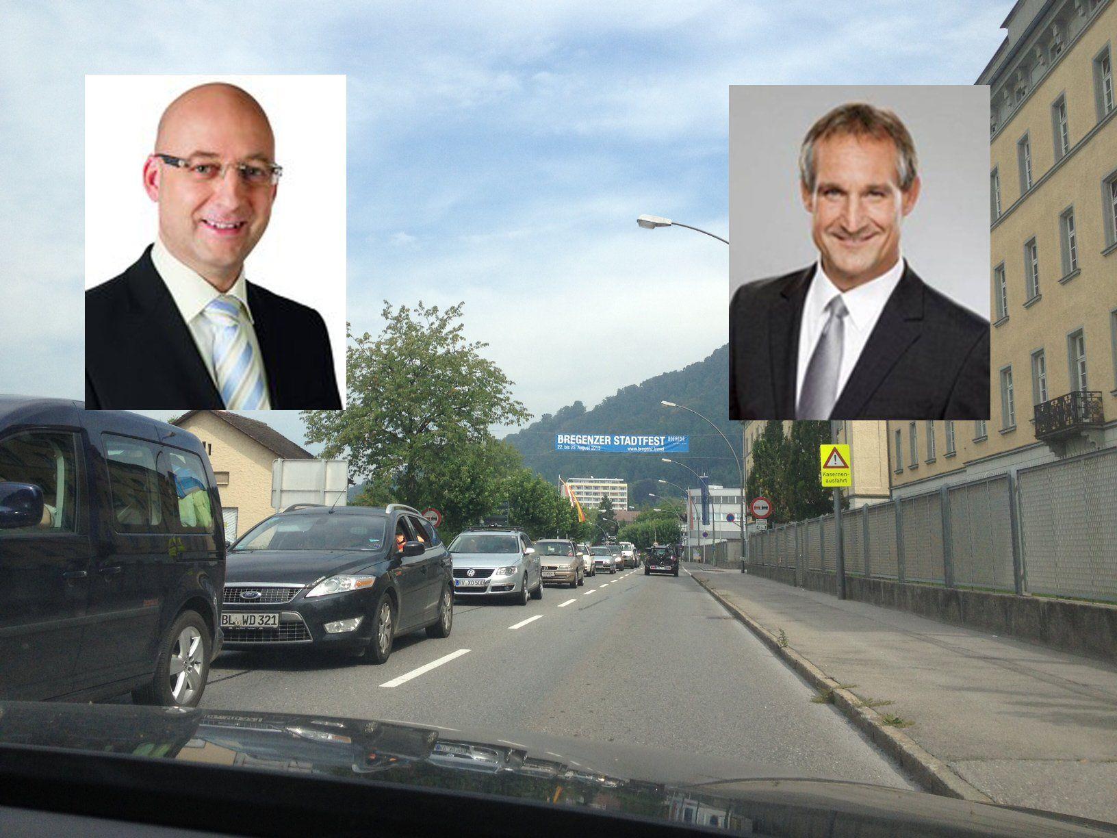 Verkehrschaos in Bregenz: Linhart lehnt Verantwortung ab, SPÖ will Wiedereinführug der Korridorvignette