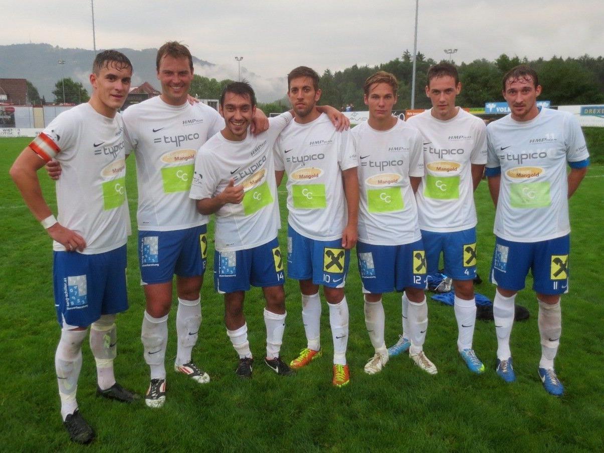 SV Typico Lochau spielt im VFV-Cup auf dem Hoferfeld gegen das starke Team des FC Egg.