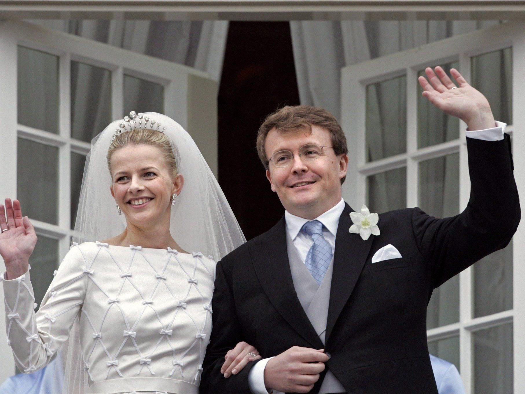 Prinz Friso und Mabel gaben sich 2004 in Delft das Jawort