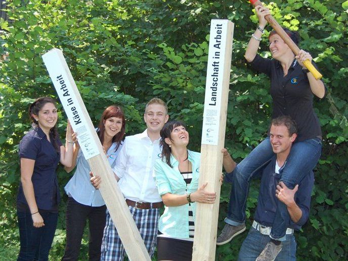 Die Landjugend Jungbauernschaft setzt Zeichen für die Alpen.