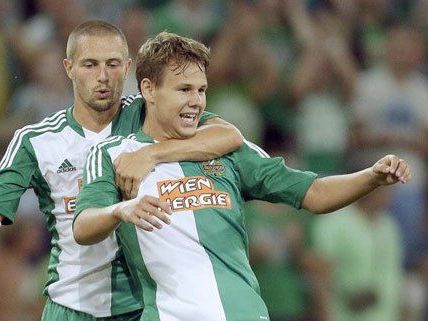 Louis Schaub sorgte mit seinem Doppelpack gegen Tripolis für Aufbruchstimmung bei Rapid Louis Schaub sorgte mit seinem Doppelpack gegen Tripolis für Aufbruchstimmung bei Rapid