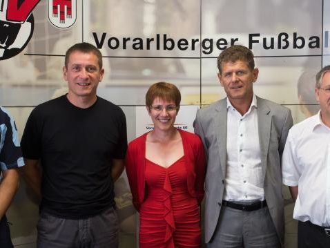 Bei der Pressekonferenz in der VFV-Geschäftsstelle in Hohenems stand der Nachwuchs im Mittelpunkt. Bei der Pressekonferenz in der VFV-Geschäftsstelle in Hohenems stand der Nachwuchs im Mittelpunkt.