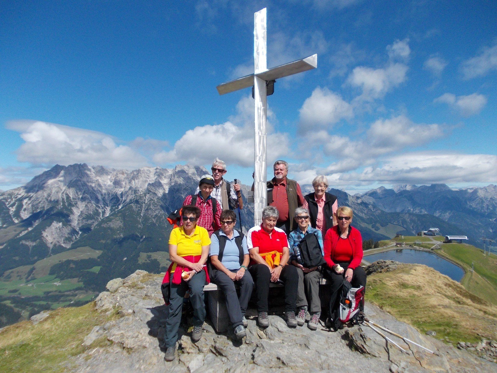 Die Kneippianer genossen die ganze Woche eine traumhafte Fernsicht Die Kneippianer genossen die ganze Woche eine traumhafte Fernsicht