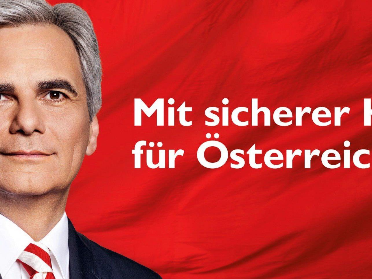 Eines der SPÖ-Plakate um die sich die Vorwürfe drehen.