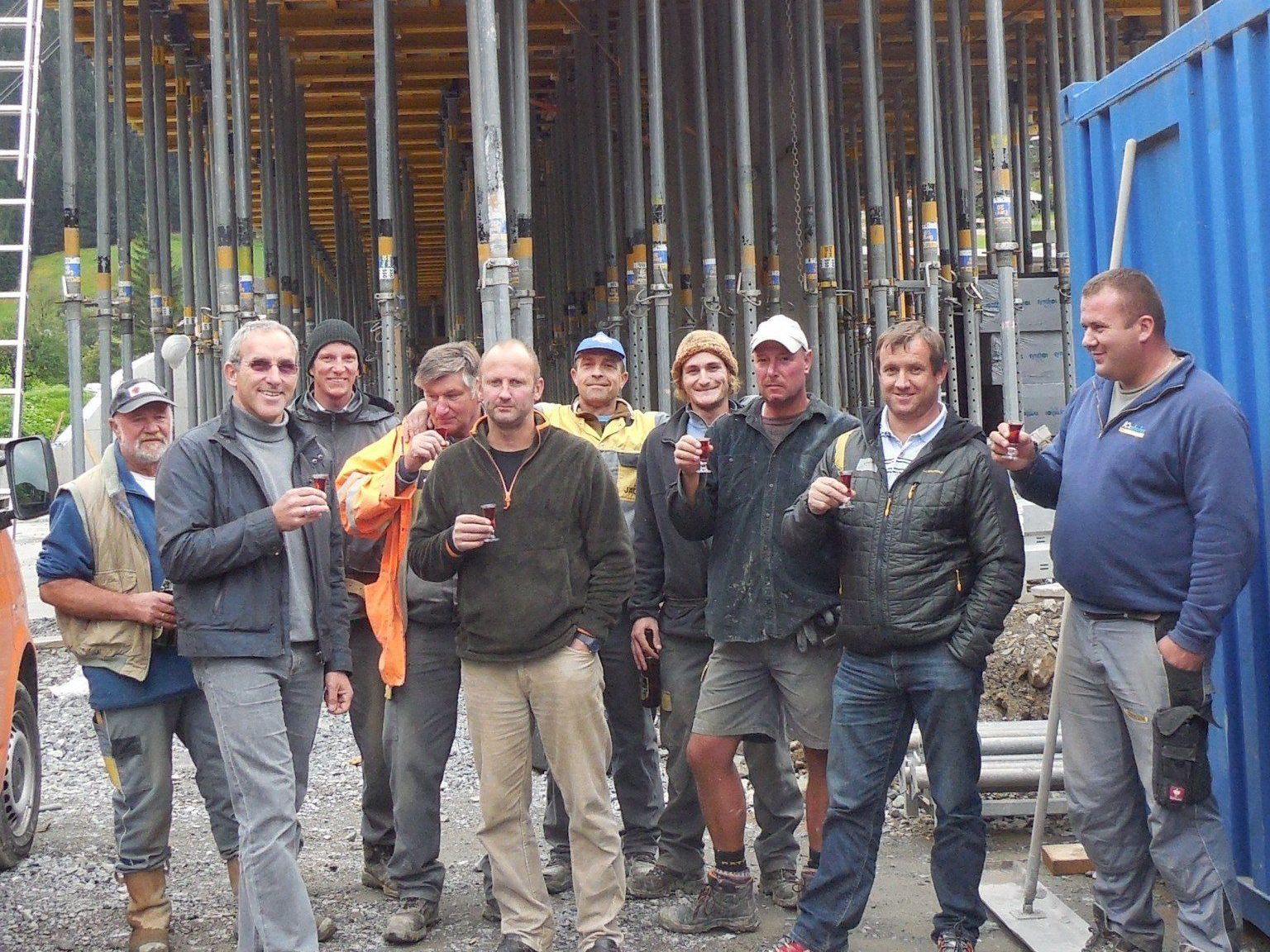 Firstfeier vom 17. September 2013. Firstfeier vom 17. September 2013.