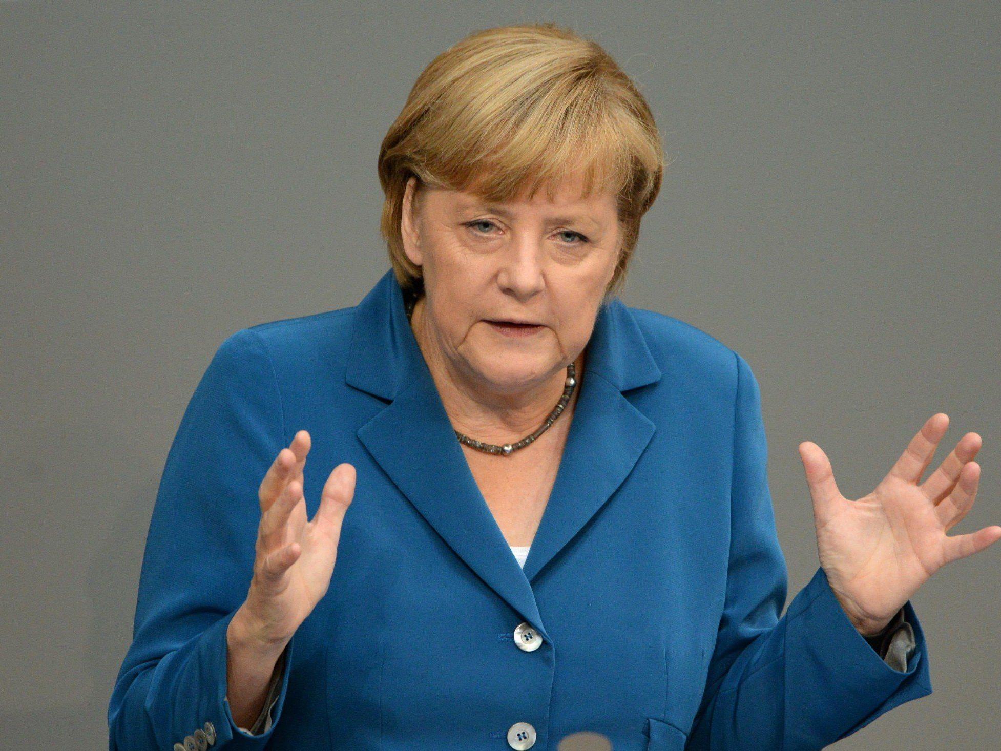 Angela Merkel warnt vor zu hohen Erwartungen an den G-20-Gipfel - die Vetomächte Russland und die USA vertreten verschiedene Standpunkte.