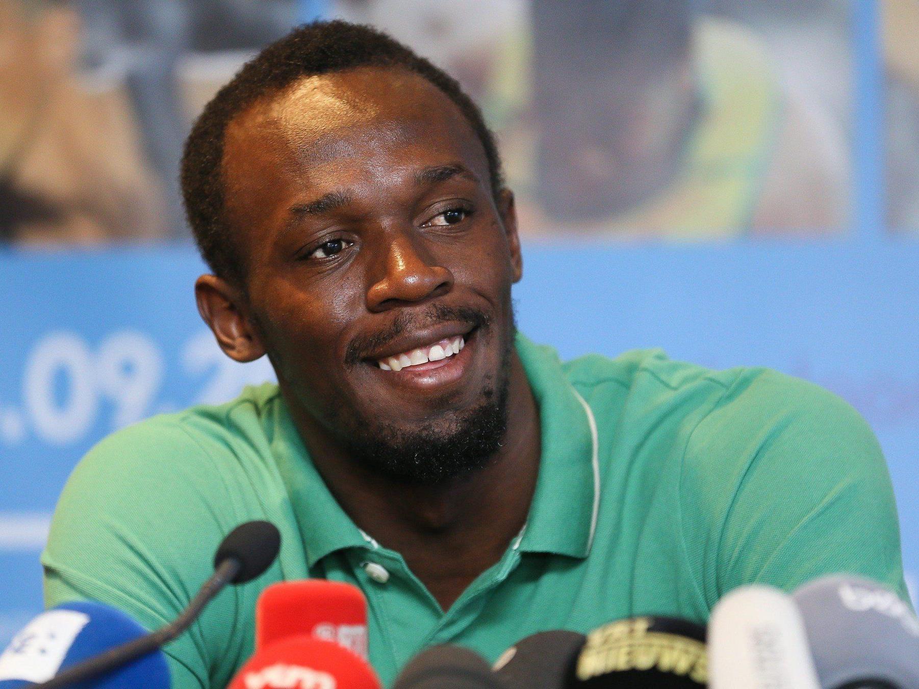 Sprint-Star Usain Bolt plant nach der Olympiade 2016 seine Laufschuhe an den Nagel zu hängen.