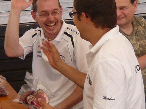 Walter Selb und Markus Berger bei der Preisverteilung Walter Selb und Markus Berger bei der Preisverteilung