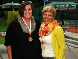 Die beiden frischgebackenen Landesmeisterinnen Christine Dreier und Isabell Cavada Die beiden frischgebackenen Landesmeisterinnen Christine Dreier und Isabell Cavada