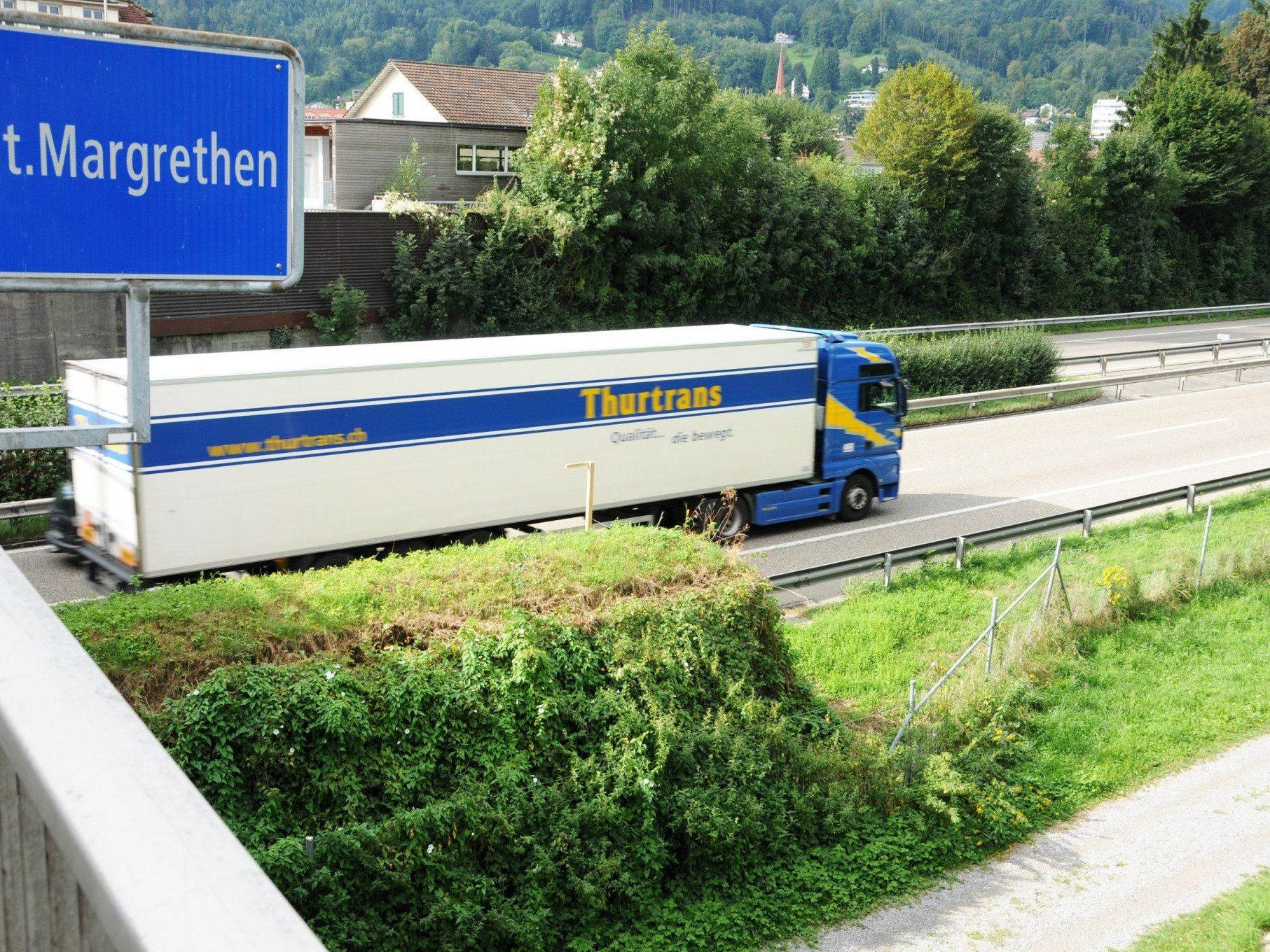 Lärmschutz für Höchst künftig auch flussabwärts der Grenzbrücke