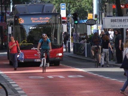 Gegen die umgestaltete Mariahilfer Straße demonstrierte die FPÖ