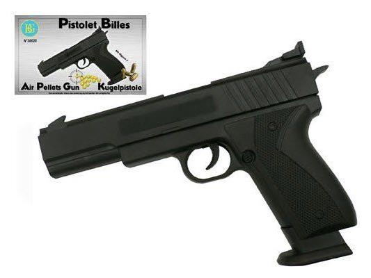 Diese täuschend echt aussehende Pistole ist laut Verkäufer für Kinder ab drei Jahren bestimmt.
