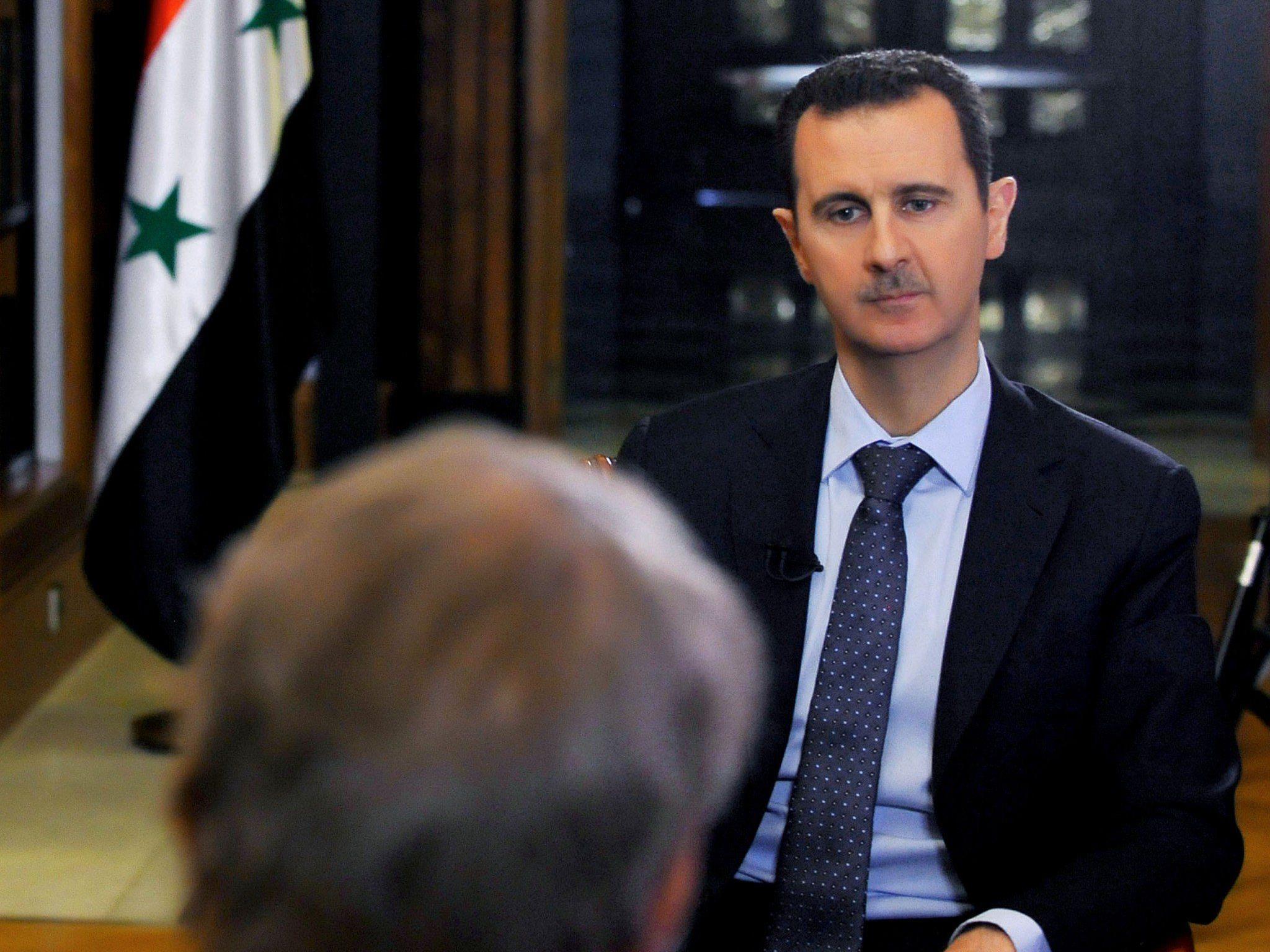 Präsident Assad: "US-Drohungen beeinflussen uns nicht"
