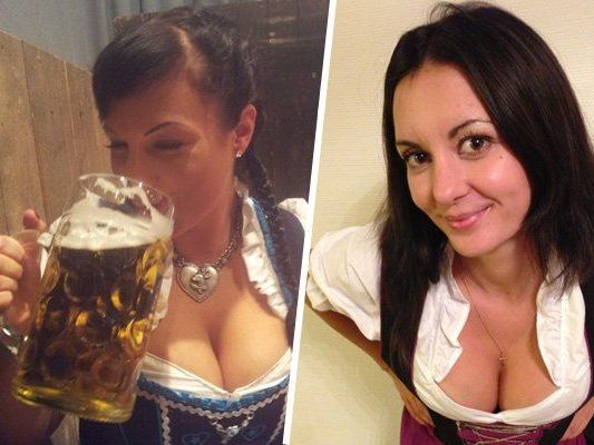 Hübsche Dirndl hat das Land, die wissen, wie man sich in Szene setzt. Hübsche Dirndl hat das Land, die wissen, wie man sich in Szene setzt.