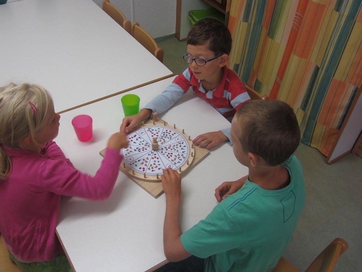 Im Kindergarten Seezentrum wurde ein spielerische Mathematikförderung getestet.
