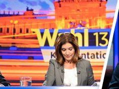 Michael Spindelegger und HC Strache im TV-Duell bei Ingrid Thurnher. Michael Spindelegger und HC Strache im TV-Duell bei Ingrid Thurnher.