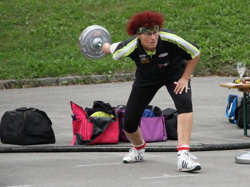 Die Bregenzerin Susi Sohm Armellini wurde Dritte bei den Landestitelkämpfen in Rankweil.