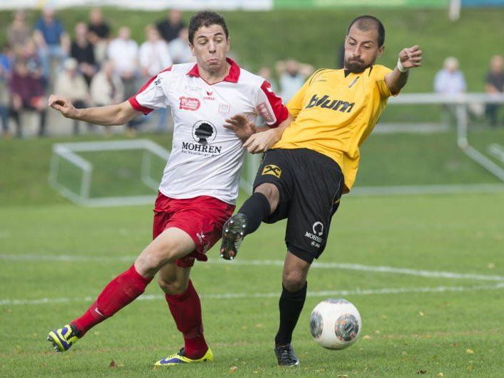 Ahmet Caner setzte mit seinem Kopftor den FC Dornbirn schachmatt. Ahmet Caner setzte mit seinem Kopftor den FC Dornbirn schachmatt.
